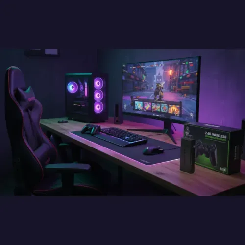 Game Stick Lite 4K Sem fio com 2 Controles e 20 Mil Jogos Retrô com Entrega Rápida!