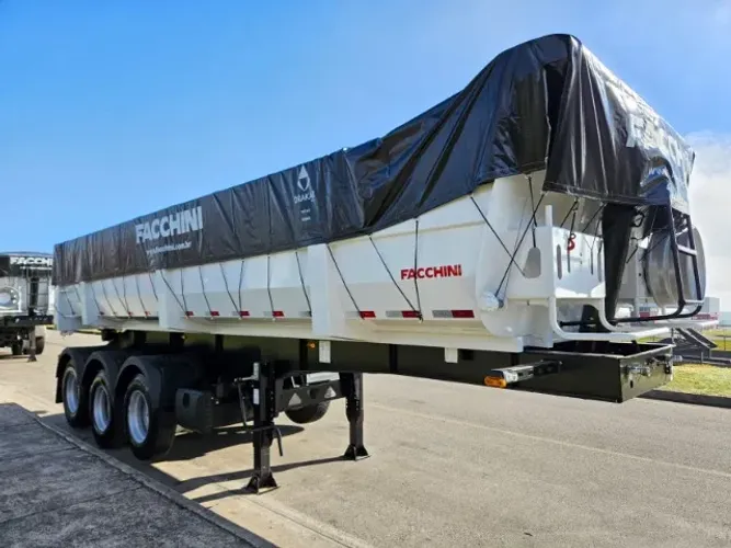 Carreta Basculante Facchini Ano 25 0km Pronta Entrega 25m³ na lata Sem pneus 