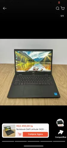 Notebook Dell Latitude 3490 Core i7
