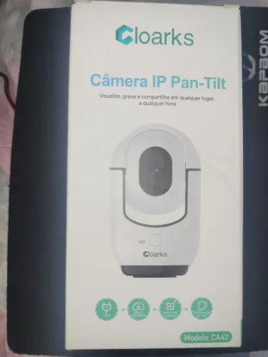 Câmera de Segurança Cloarks 2K WiFi Pan/Tilt - NOVA no Brasil!
