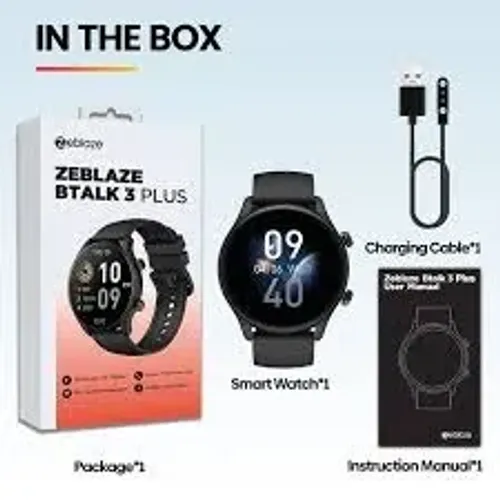 SMART ZEBLAZE 3 PLUS  (Honestidade e Qualidade Distribuidora JK Eletrônicos) 