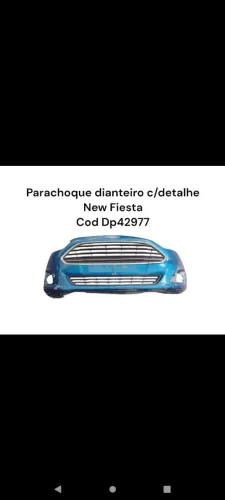Parachoque Dianteiro New Fiesta