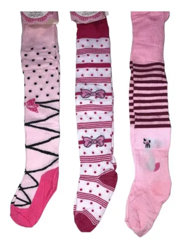 Meia- Calça Infantil Anjo Love Vários Tamanhos (1 a 12) e Cores