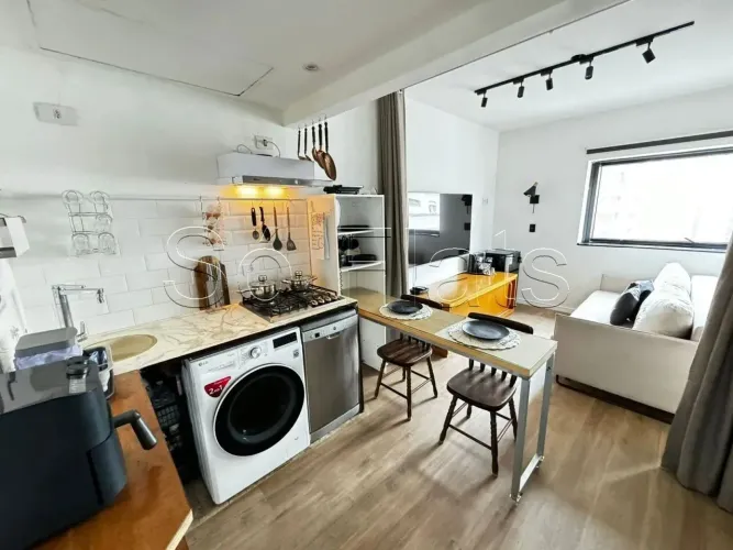 Studio Le Premier para locação com 29m² e 1 vaga de garagem no Jardim Paulista.