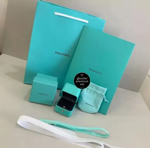 Caixa de anel kit embalagem Tiffany &co.