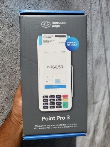 Promoção Maquininha de cartão Point Pro 3 - Mercado Pago