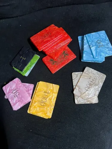 Fichas de Poker madrepérola