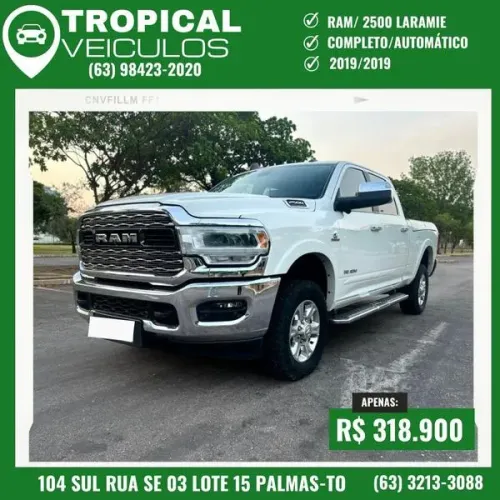 Ram 2500 Laram. 6.7 ED. Abqm TB CD 4X4 Die. 2019