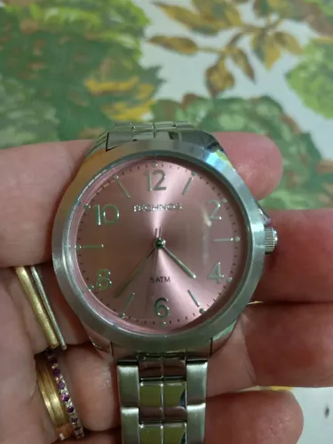 Relógio Feminino de Pulso - mostruário rosa