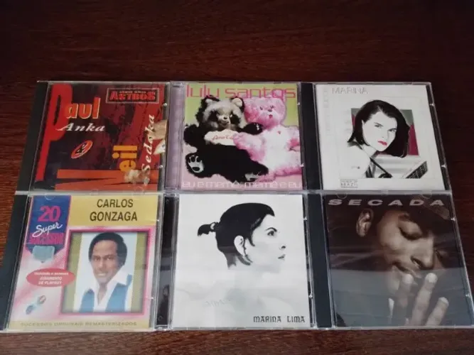 cds lulu santos marina lima jon secada e outros musica popular