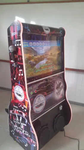 Maquina videoke 32.polegadas