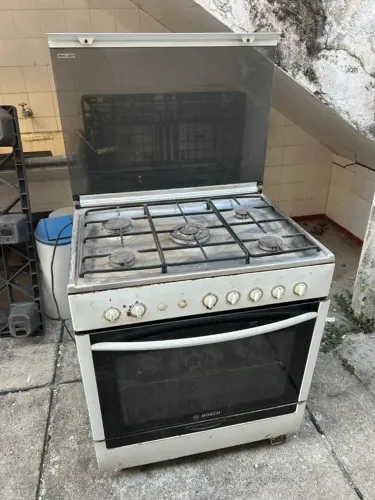Fogão 5 Bocas Bosch PROFI P3 Time Control 76PS - Usado
