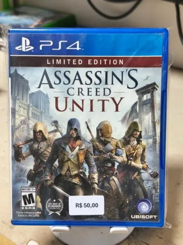 Assassin's Creed Unity - PS4 - Aceito Olxpay