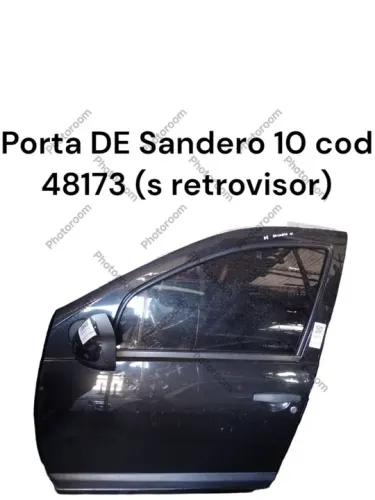 Porta  DE Sandero 10 cod 48173 (s retrovisor)