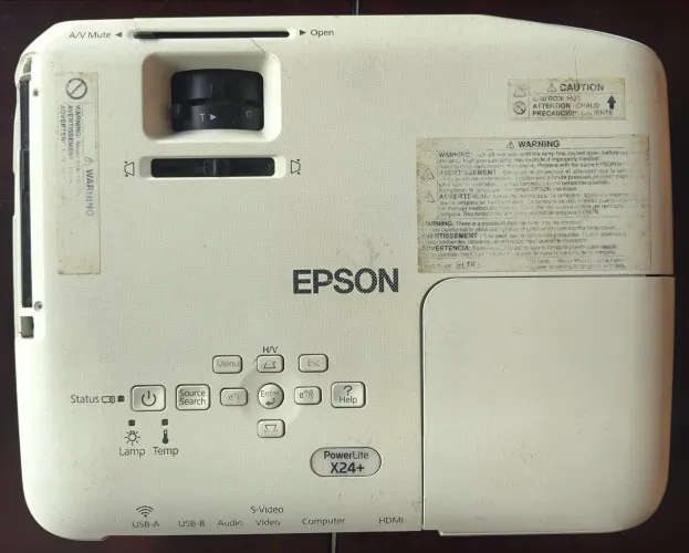 Projetor Epson X24 Power Lite+