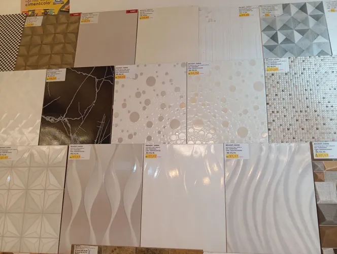 Pisos e Revestimentos em Porcelanato - Diversos Modelos