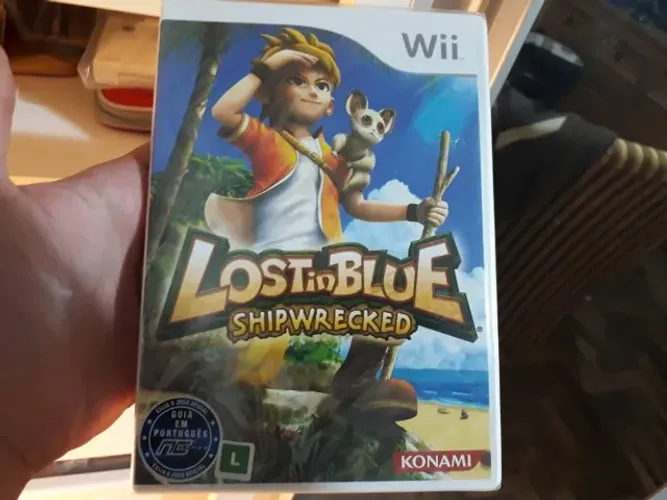Lost In Blue Lacrado Nintendo Wii Usa Original Sem Rasgos