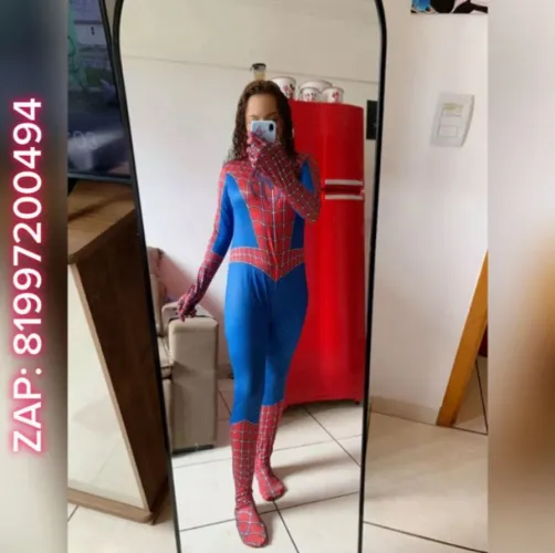 Fantasia Mulher Aranha SO (A.l.u.g u.e.l e V.e.n.d.a)