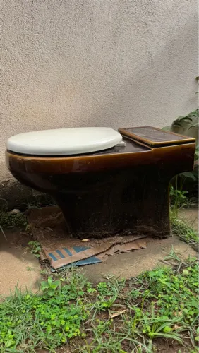 Vaso Sanitário com tampa