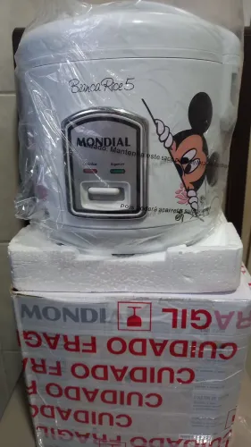 Panela E. Arroz 5 xícaras Personalizada Michey Nova