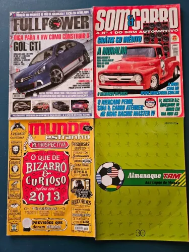 Revistas Antigas para colecionadores em ótimo estado