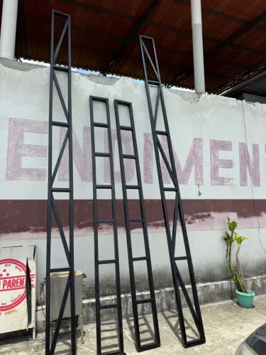 Estrutura metálica sob medida / viga pilar tesoura treliça para galpão 