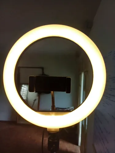 Ring Light 12" polegadas c/ Suporte Celular Alumínio 