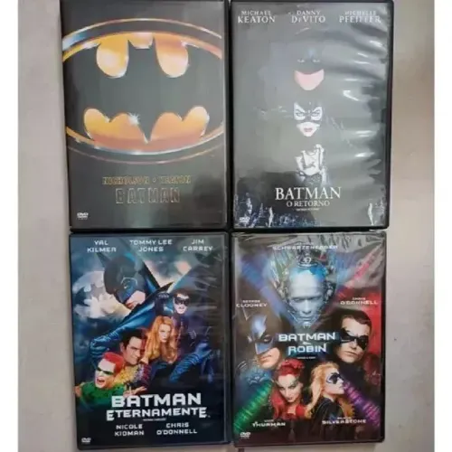 coleção dvds batman