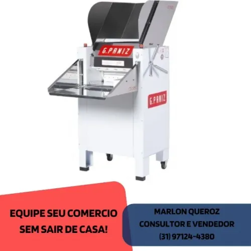 Cilindro de Massas G-Paniz 50cm Trifásico Novo