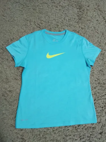 Camiseta Infantil Nike Dri-Fit Azul