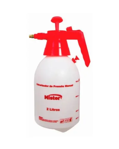 Pulverizador Pressão Manual Mister 2 Litros
