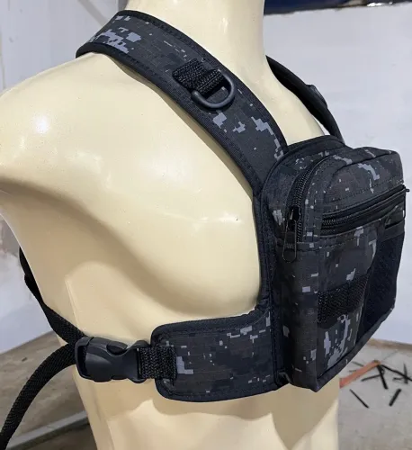 Chest Bag bolsa peitoral Camuflada tática 