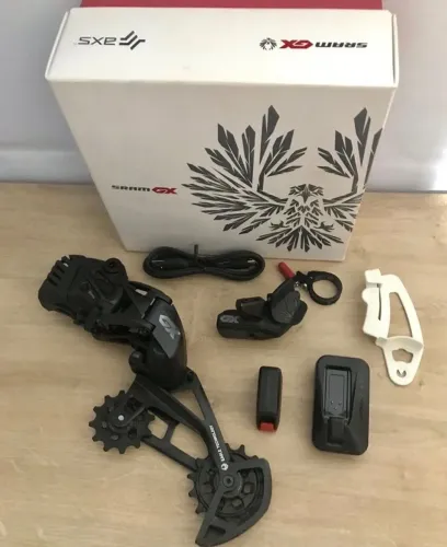 Câmbio Sram GX eletrônico axs kit completo na caixa
