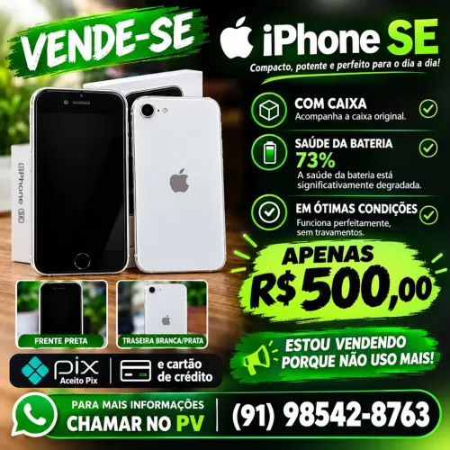 Vende-se IPhone SE