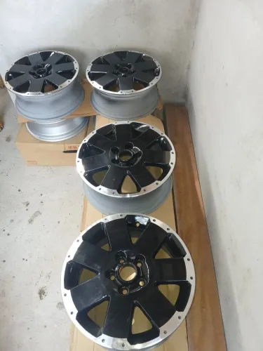 Rodas aro 15 fox e outros 5 x 100 novas 
