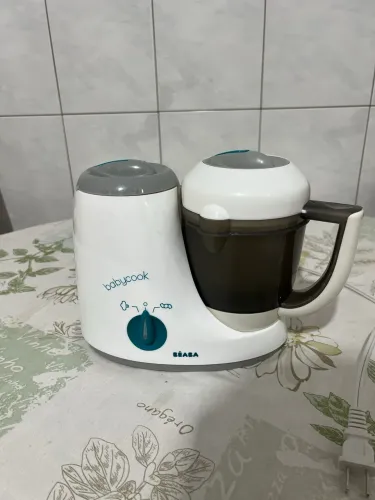 Máquina de Papinhas à Vapor Beaba Original Branco