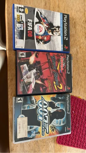 Lote jogos ps2 originais