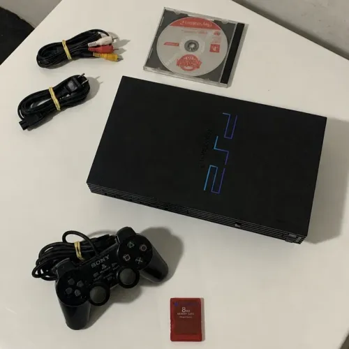 Console Ps2 fat playstation 2 original do play