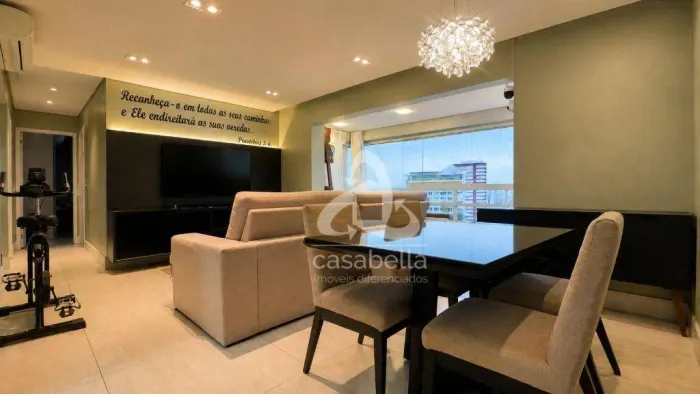 Apartamento com 3 dormitórios à venda, 96 m² por R$ 1.170.000,00 - Vila Belmiro - Santos/S