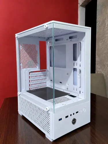 Gabinete aquário branco