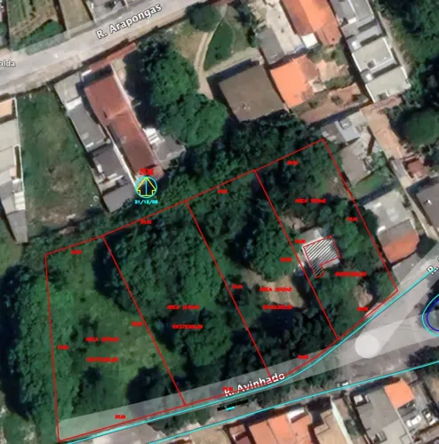 Lote/Terreno para venda possui 953 metros quadrados