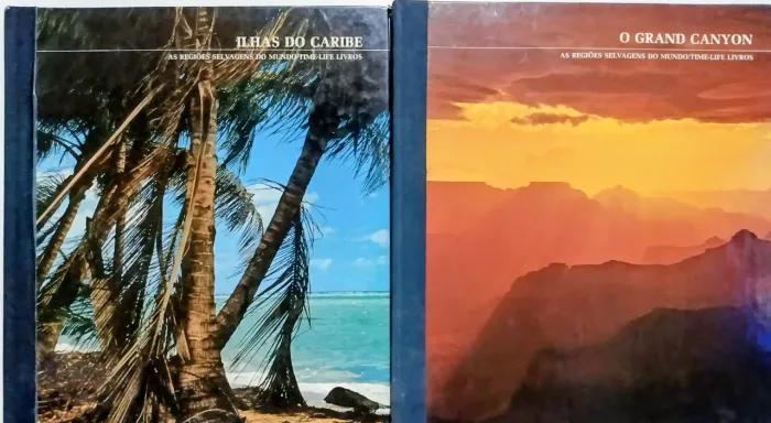Livros - As Regiões Selvagens Do Mundo - 10 Vol Himalaia - Ilhas do Caribe - A Amazônia