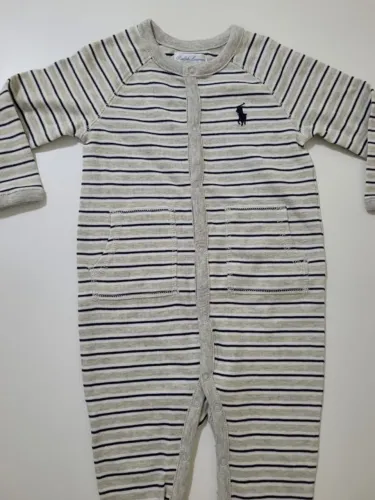 macacão bebe menino ralph lauren - 9 meses - nunca usado - novo