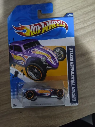 Carrinho Hot Wheels Volkswagen Beetle Fusca 