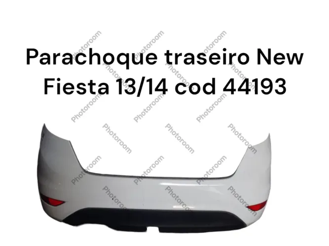 Parachoque traseiro New Fiesta