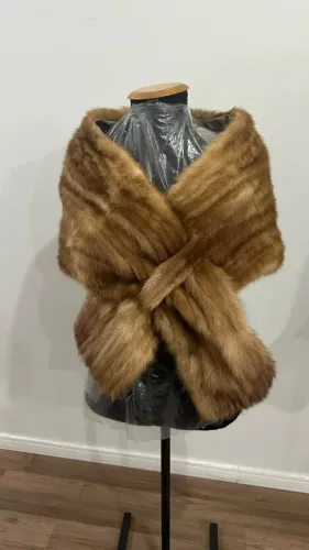 Estola de Vison - Vintage Luxo Anos 50/60