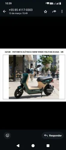 Scooter elétrico 32km