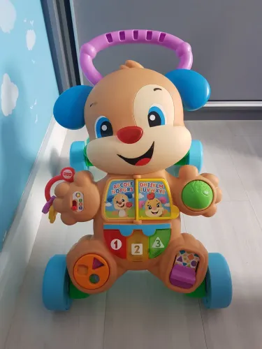 Fisher-Price Aprender e Brincar Andador para Bebês Cachorrinho que Anda