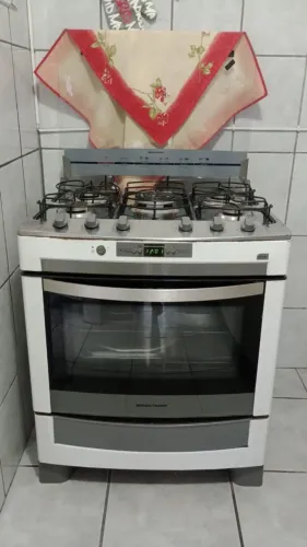 fogão Brastemp Clean 5 Bocas (modelo BF076BB)