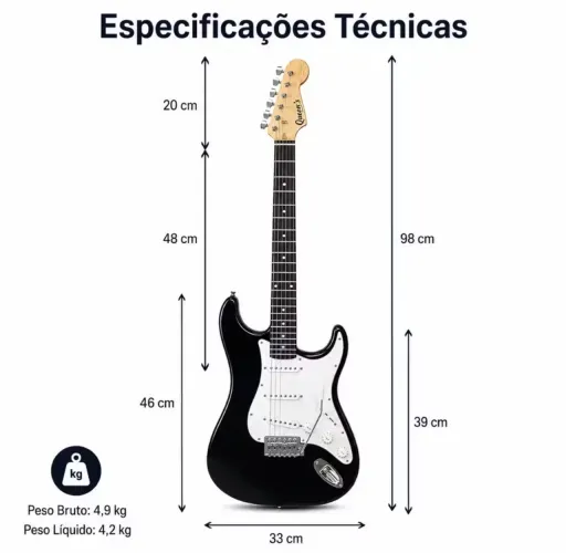 Guitarra Stratocaster Queens